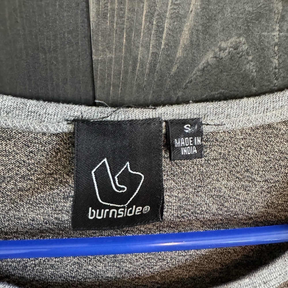 Burnside Gray and Brown Sleeveless Tank Top - Picture 3 of 3